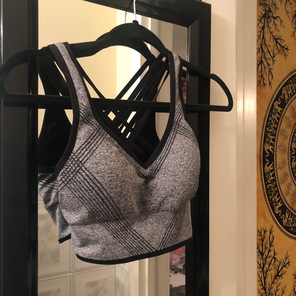 New Balance sports Bra Medium, Grey